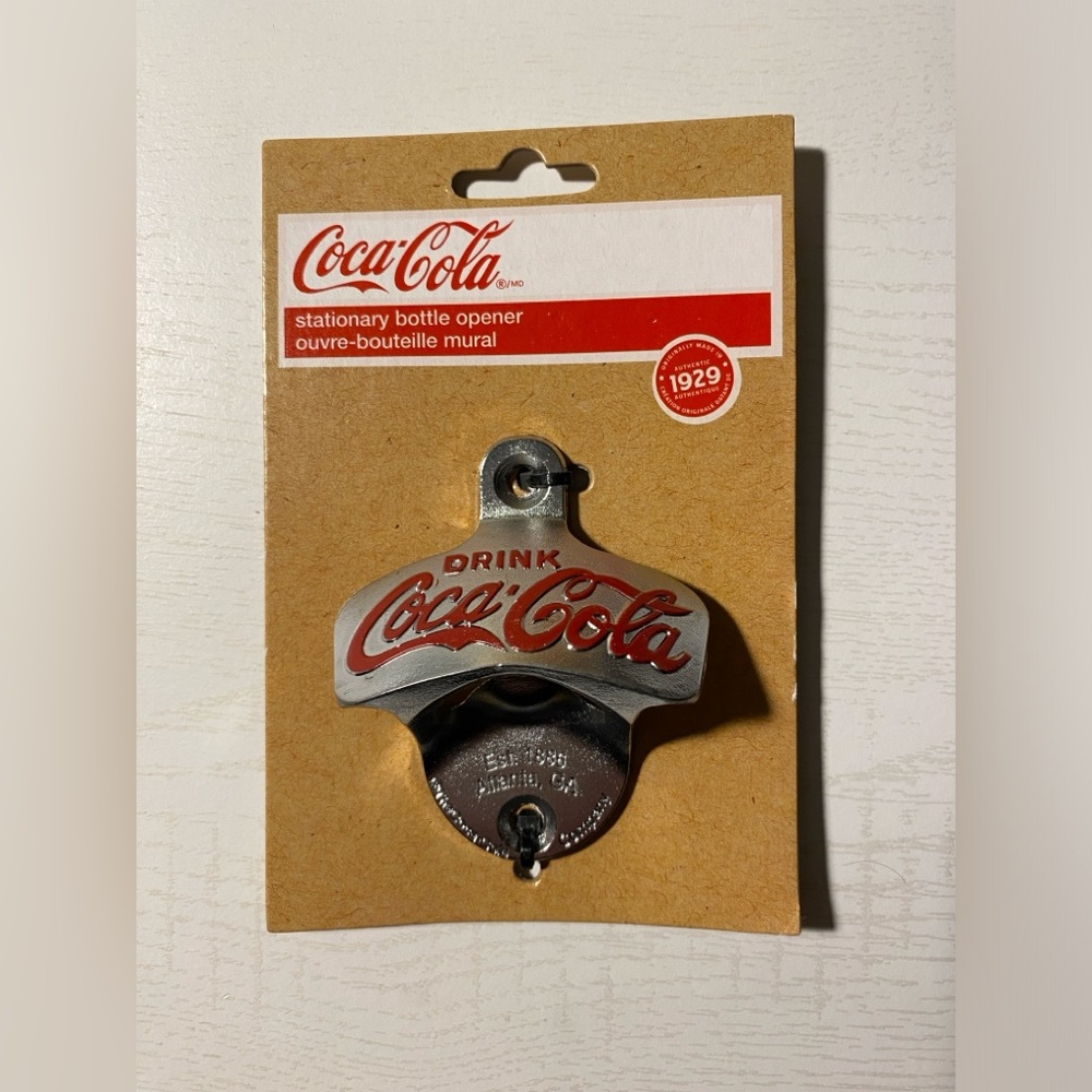 Coca-Cola Stationary Bottle Opener